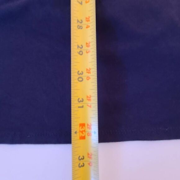 J Jill Womens Navy Blue Short Sleeve Button Front Dress Size Small - Picture 10 of 11